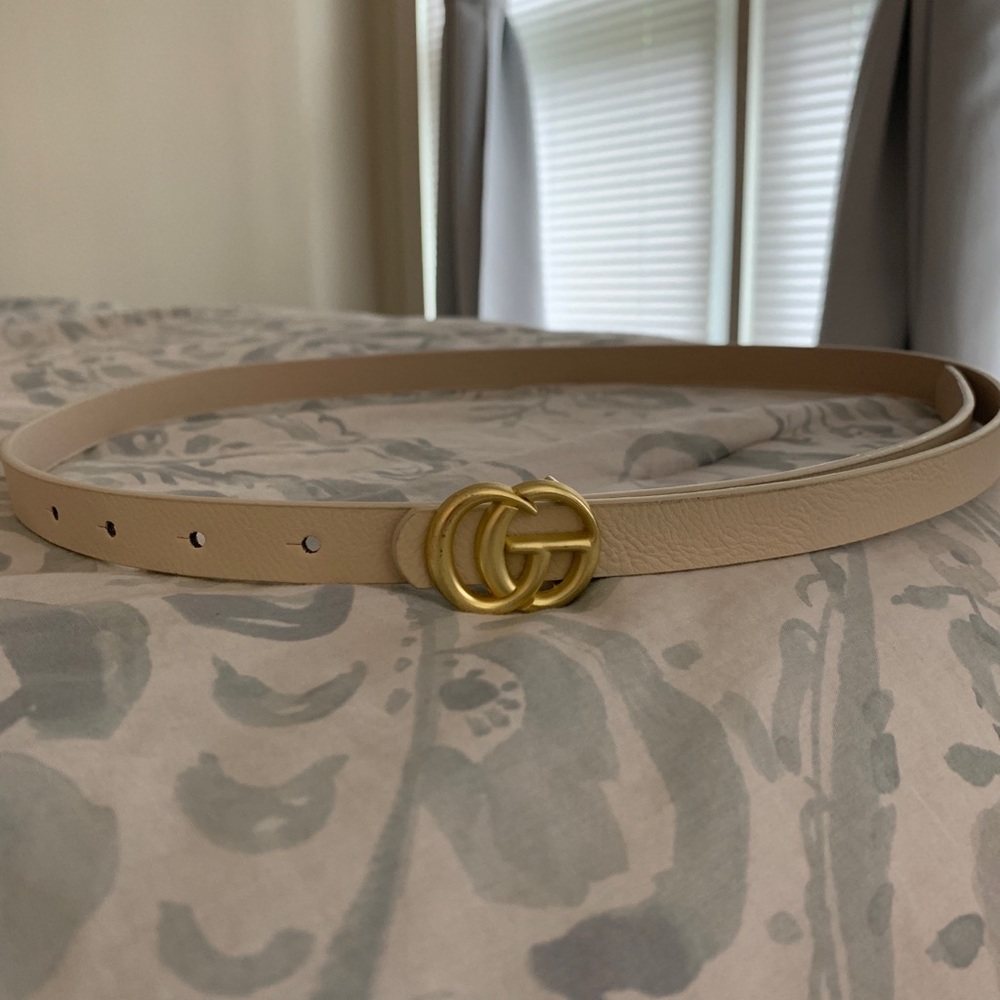 Cream & Gold Belt